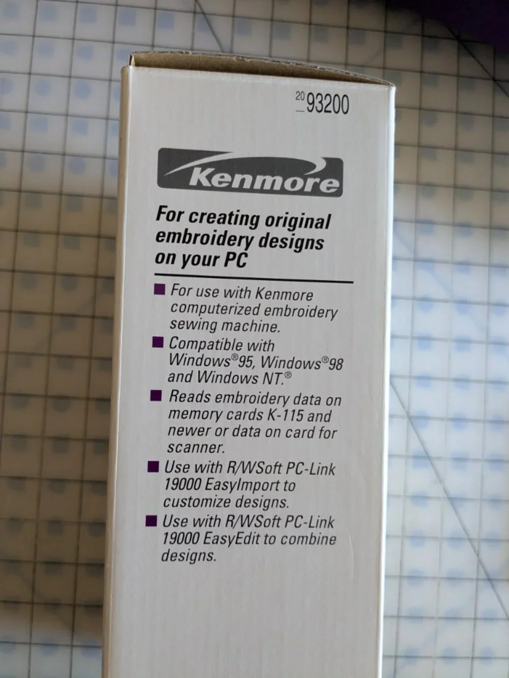 Kenmore R/W 19000 Embroidery Data Reader Writer Box Kit V1.1